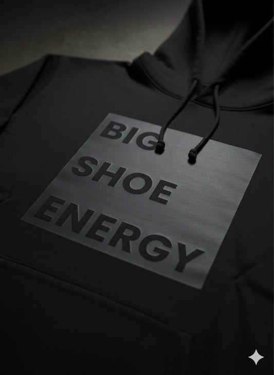 BIG SHOE ENERGY-Blackout Hoodie (5 Year)
