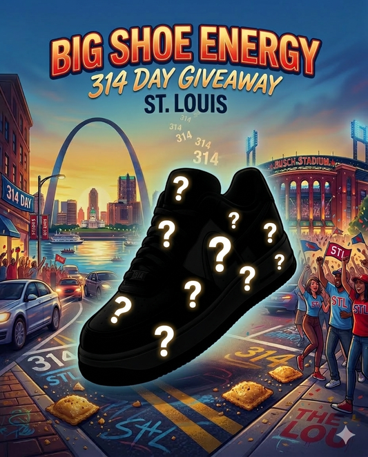 314 Day Supporter Entry – Big Shoe Energy Giveaway