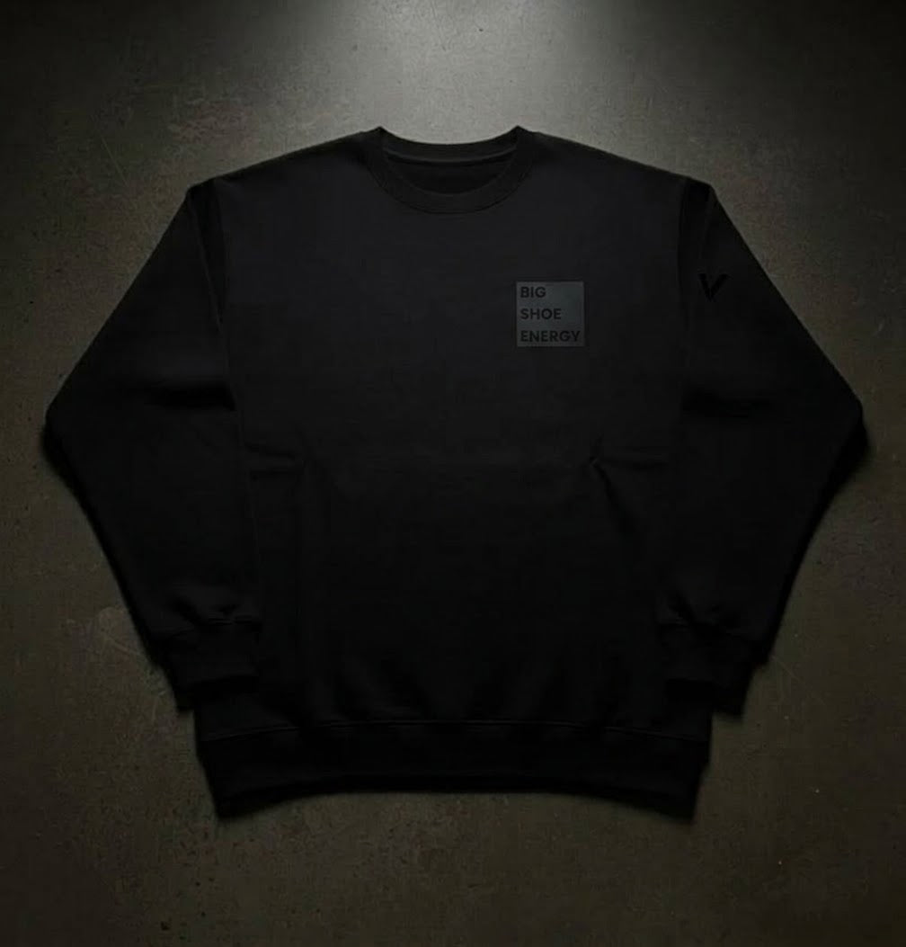 BIG SHOE ENERGY-Blackout Sweatshirt (5 Year)