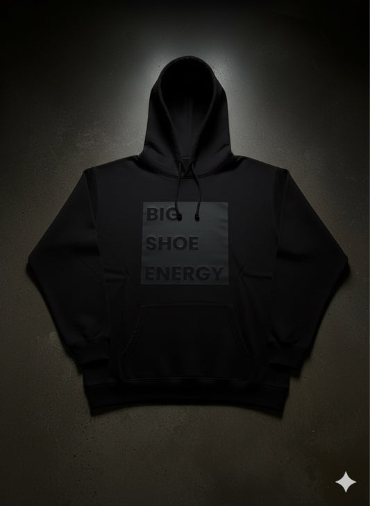 BIG SHOE ENERGY-Blackout Hoodie (5 Year)